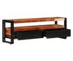 TV komoda, 120x30x40 cm, masivno drvo sheesham