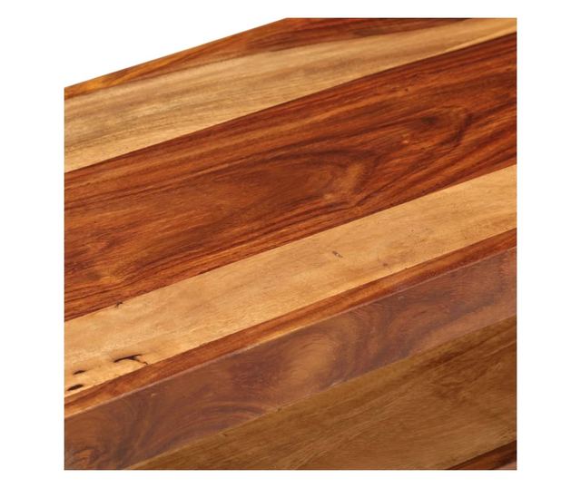 TV komoda, 120x30x40 cm, masivno drvo sheesham