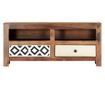 TV komoda, 90 x 30 x 40 cm, masivno drvo sheesham