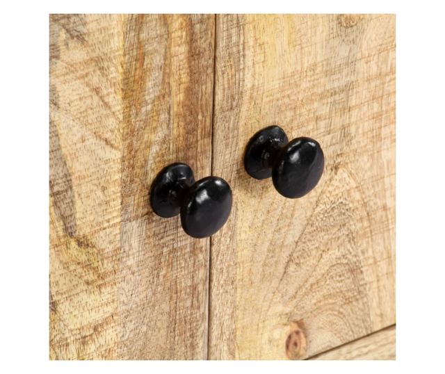 TV komoda, 120 x 30 x 40 cm, masivno drvo manga