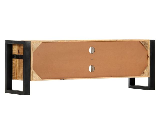 TV komoda, 120 x 30 x 40 cm, masivno drvo manga