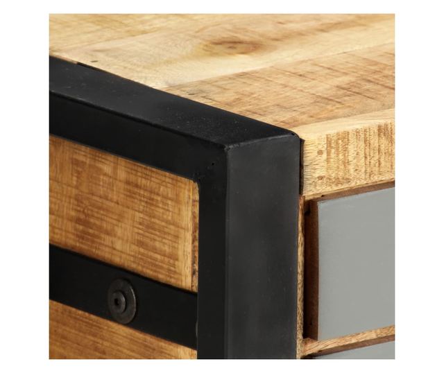 TV komoda, 120 x 30 x 40 cm, masivno drvo manga