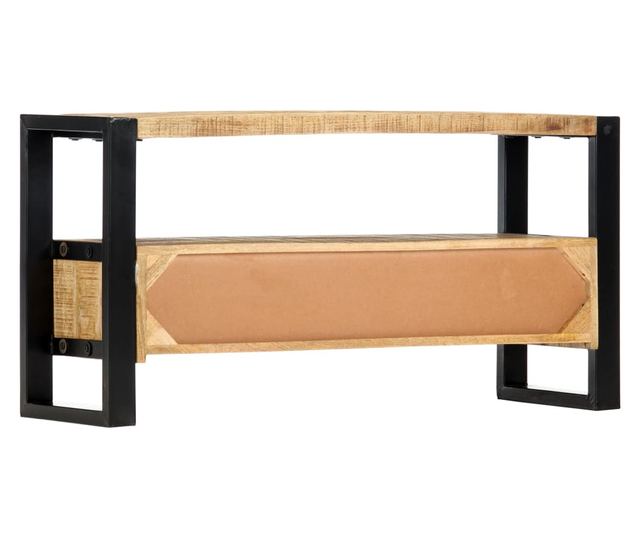 TV komoda, 100 x 30 x 50 cm, masivno drvo manga