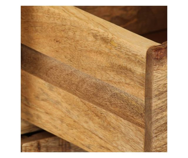 TV komoda s ladicama, 120 x 30 x 40 cm, masivno drvo manga