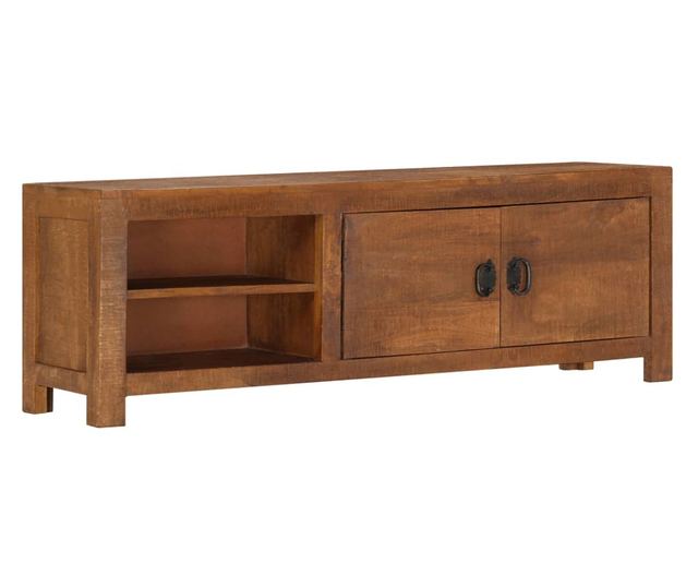 TV komoda, 120 x 40 x 30 cm, masivno drvo manga