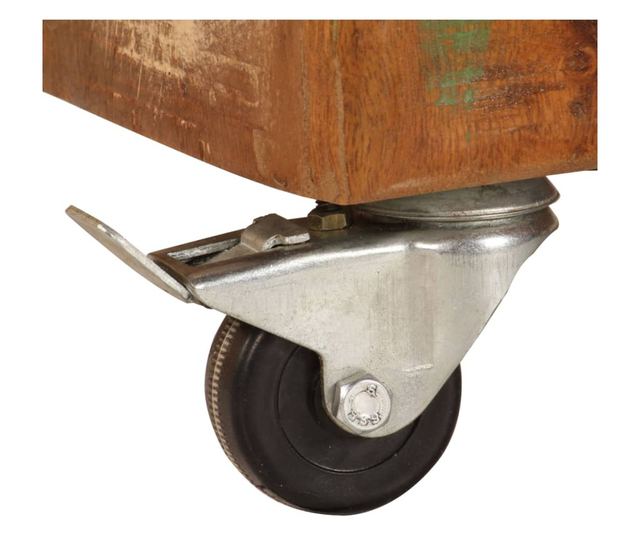 TV komoda, 120 x 30 x 36 cm, reciklirano masivno drvo