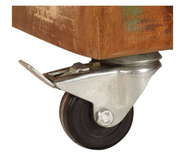 TV komoda, 120 x 30 x 37 cm, reciklirano masivno drvo