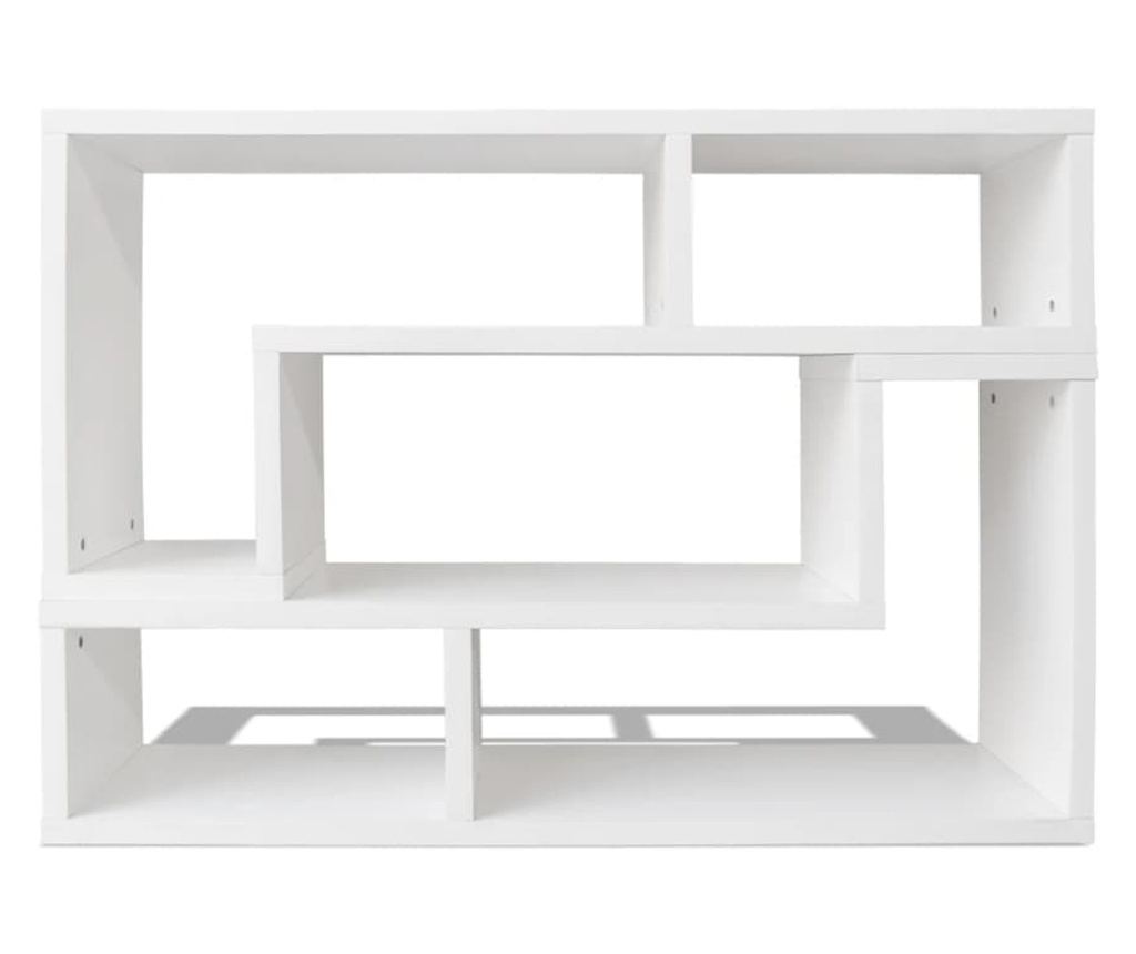 VidaXL Dvostruki TV kabinet L-oblik bijeli - 6