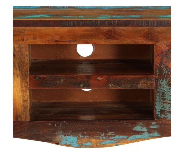 TV komoda, 120 x 30 x 40 cm, reciklirano masivno drvo