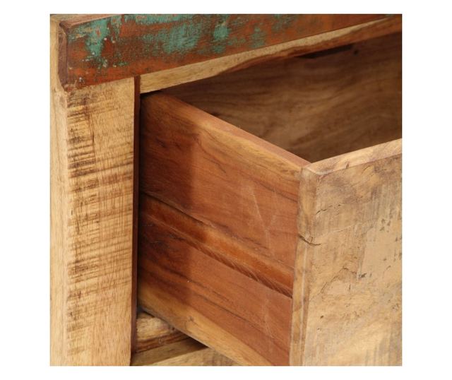 TV komoda, 150 x 30 x 33 cm, reciklirano masivno drvo