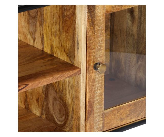 TV komoda, 120 x 30 x 75 cm, reciklirano masivno drvo