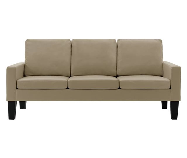 3-местен диван, капучино, еко кожа