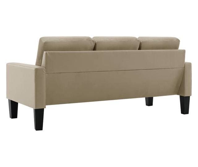 3-местен диван, капучино, еко кожа