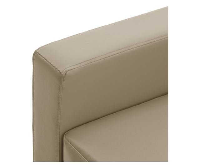 3-местен диван, капучино, еко кожа