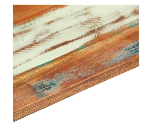 Blat masă dreptunghiular 60x120 cm lemn masiv reciclat 15-16 mm