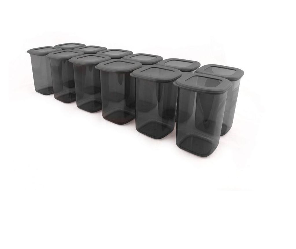 12 fűszertartó üveg szett - 2