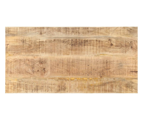 Blat de masa, 100x60 cm, lemn masiv mango, 25-27 mm