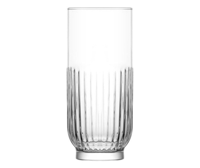 Set 6 pahare Lav, sticla, transparent, 7x7x15 cm