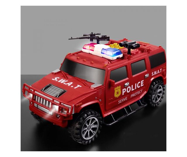 Pusculita Smart POLICE rosie