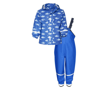 Сет детски дрехи за дъжд, Shark, Playshoes, 104 CM