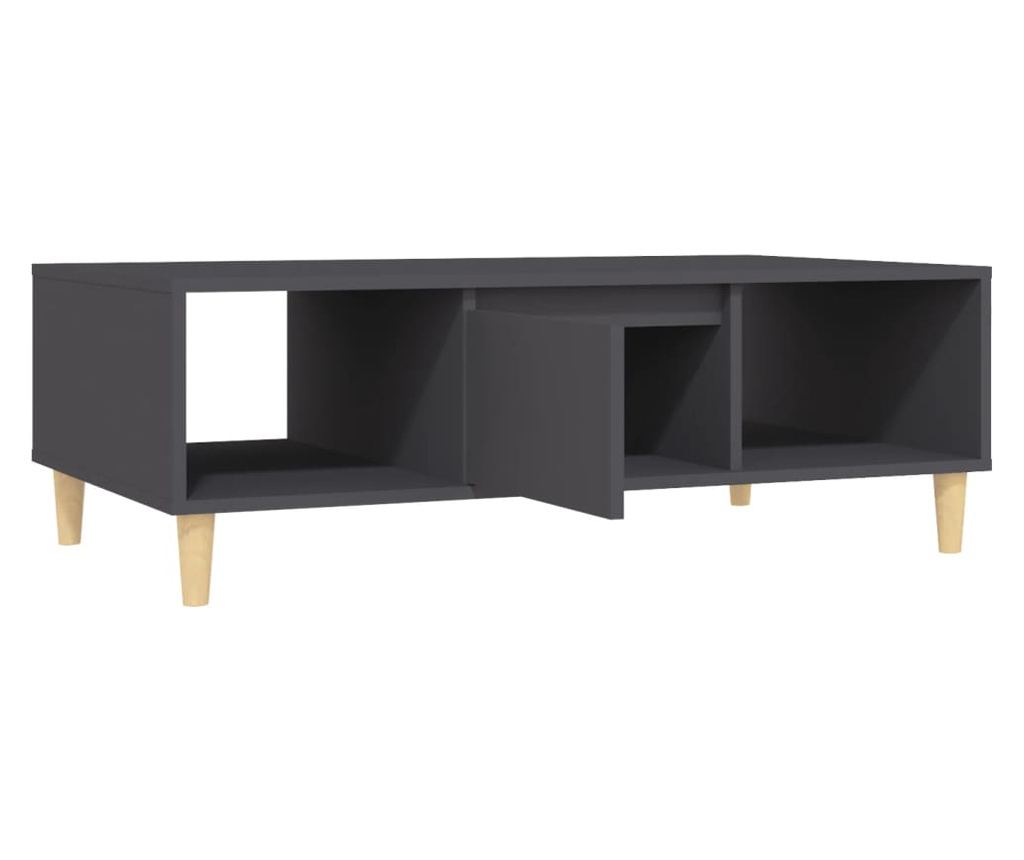 Маса за кафе, сива, 103,5x60x35 см, ПДЧ - 13