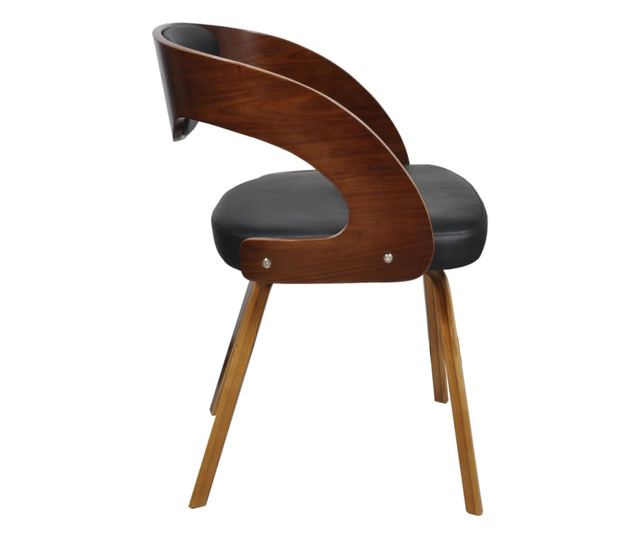 Kuhinjske stolice, 6 kom, smeđe, umjetna koža