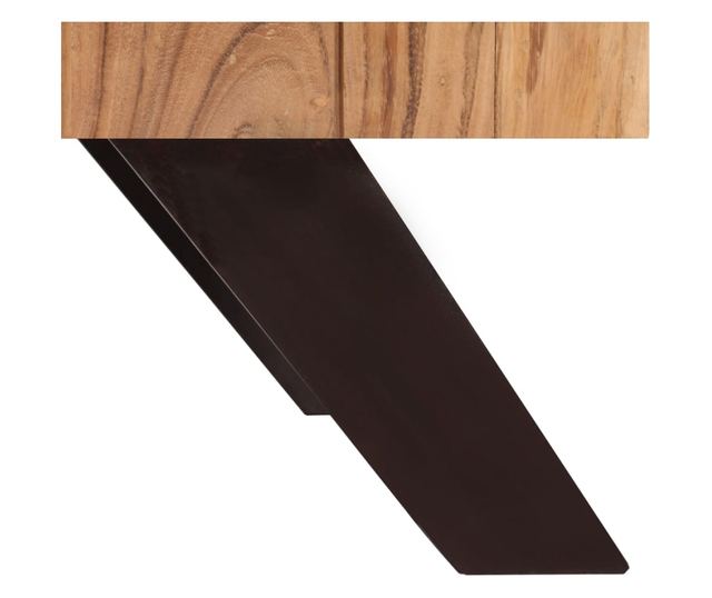 Stolić za kavu, 90 x 50 x 45 cm, masivno drvo akacije