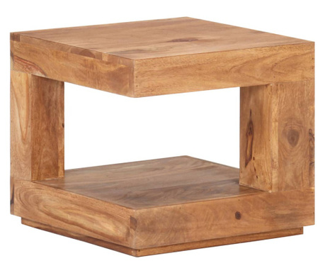 Stolić za kavu 45 x 45 x 40 cm od masivnog bagremovog drva