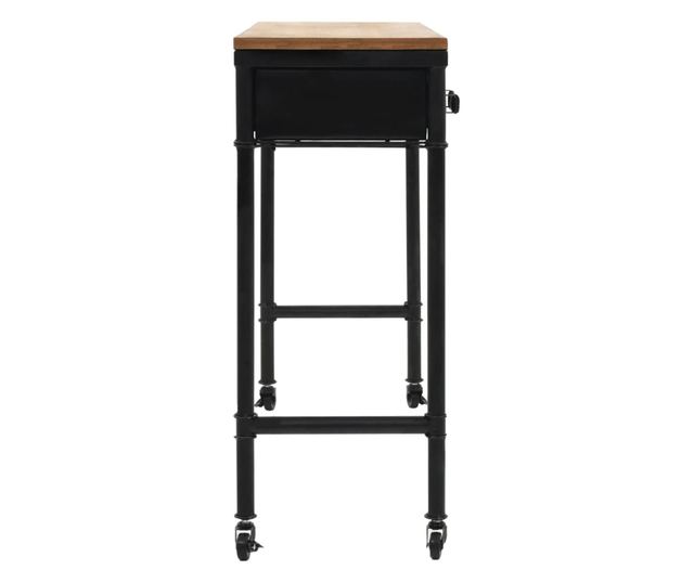 Konzolni stol od MDF-a i jelovine 100 x 33,5 x 80 cm