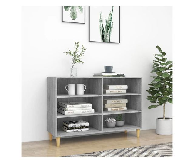 Komoda boja sivog hrasta sonome 103,5 x 35 x 70 cm od iverice
