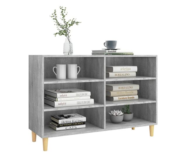 Komoda boja sivog hrasta sonome 103,5 x 35 x 70 cm od iverice