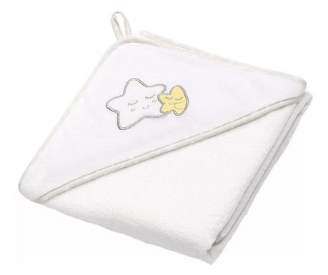 Prosop 100 x 100 cm pentru copii BabyOno 142/07, Alb