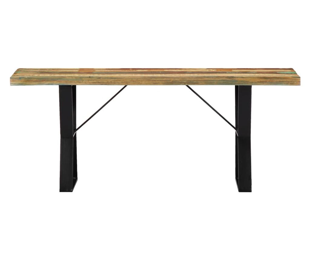 Klop iz trdnega predelanega lesa 110 cm - 3