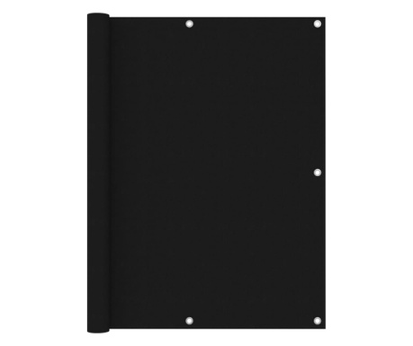 Balkonsko platno črno 120x300 cm oksford blago
