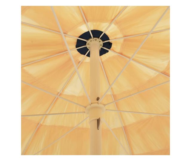 Umbrelă de plajă, natural, 240 cm, stil hawaiian