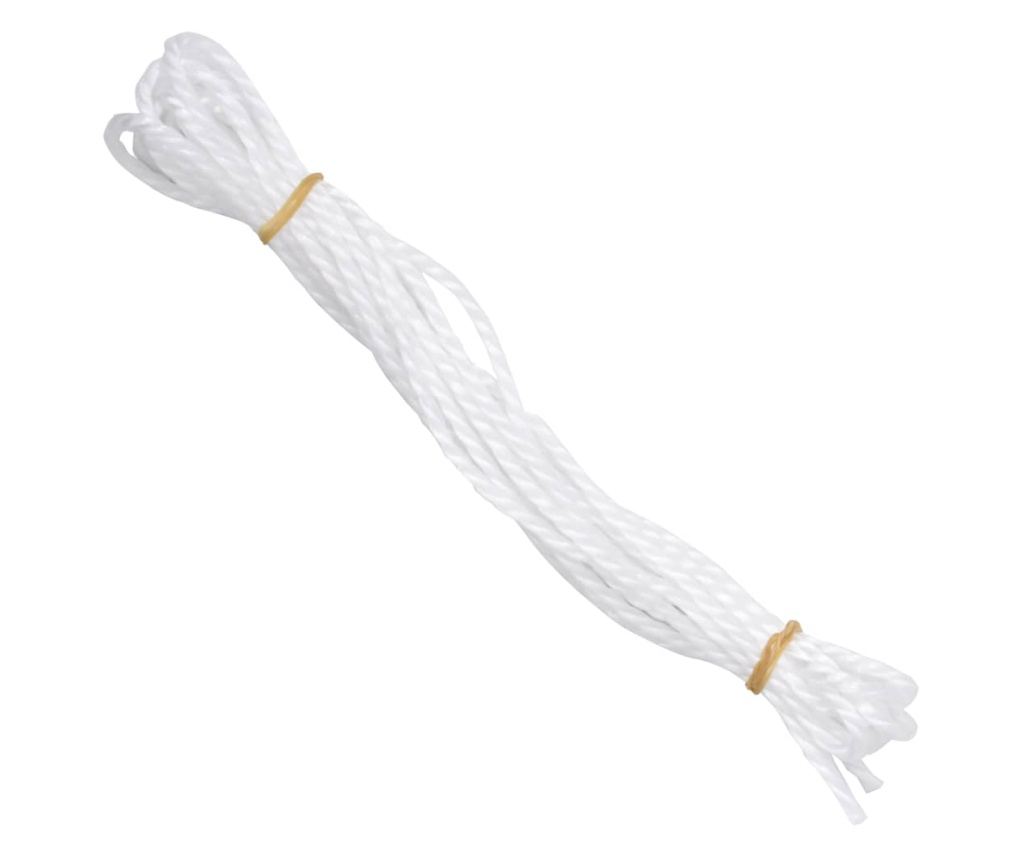 Senčno jadro 160 g/m² belo 2,5x4 m HDPE - 8