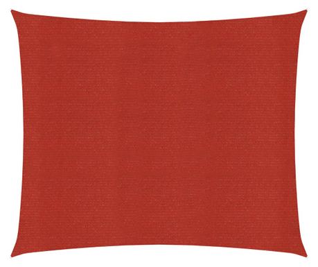 Stínící plachta 160 g/m² červená 4,5 x 4,5 m HDPE