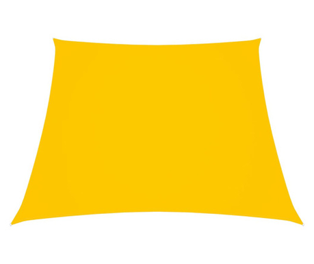 Платно-сенник, Оксфорд текстил, трапец, 3/4x2 м, жълто