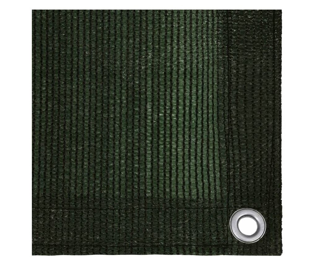 Preproga za šotor 250x450 cm temno zelena - 2