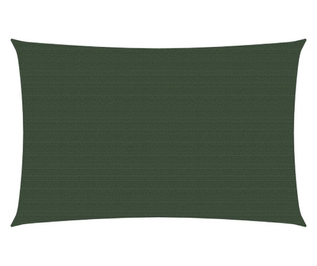 Платно-сенник, 160 г/м², тъмнозелено, 2x4 м, HDPE