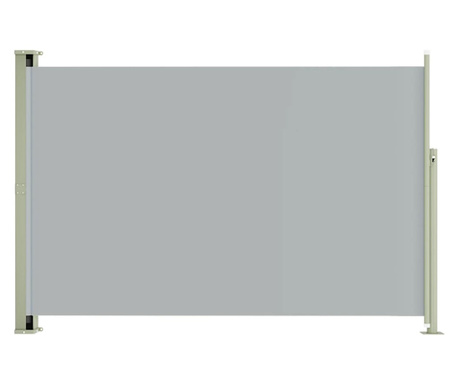 Copertină laterală retractabilă de terasă, gri, 200x300 cm