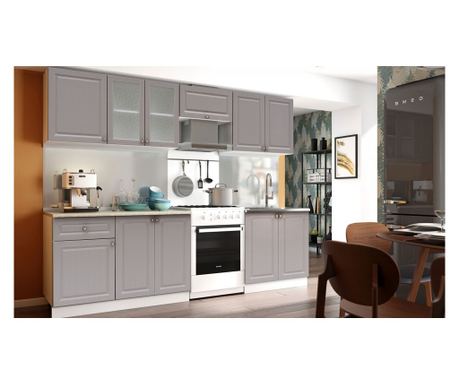 Bucatarie Gospodina trufe 2.6, 260x60x200cm,