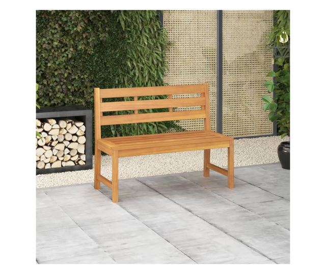 tömör tíkfa kerti pad 114 cm