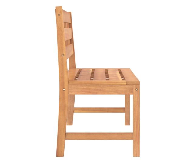 tömör tíkfa kerti pad 114 cm
