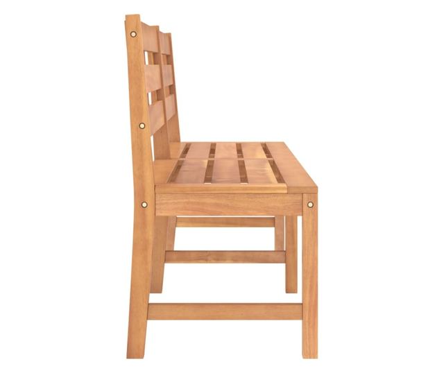 tömör tíkfa kerti pad 180 cm