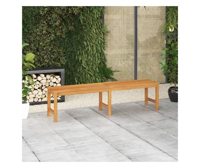 tömör tíkfa kerti pad 180 cm