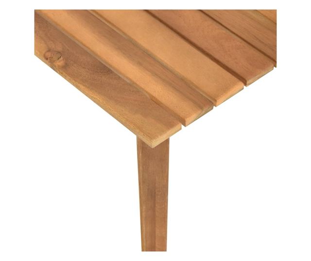 Măsuță de cafea de grădină, 60x60x36 cm, lemn masiv acacia