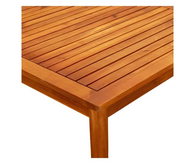 Măsuță de cafea de grădină, 85x85x45 cm, lemn masiv acacia