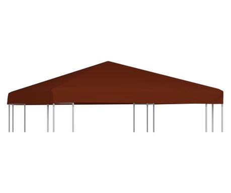 Střecha na altán 310 g/m² 3 x 3 m terakotová