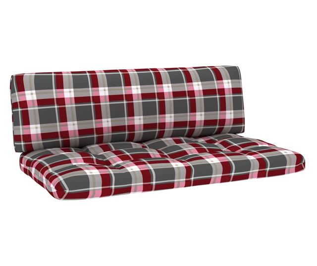 Canapea de mijloc din paleți de grădină, gri, lemn pin tratat